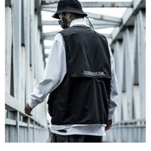 Waistcoat Functional Wind Multi-pocket Tactical Vest Jacket