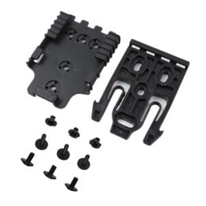 Quick Release Plate for Tactical Pistol Case Quick Release System – Black