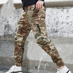 Nine Points Casual Camouflage Overalls