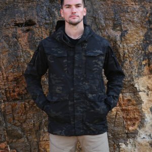 Archon Bourne Tactical Jacket Men Fall Winter Outdoor – C, 2XL