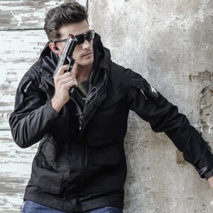 Archon Bourne Tactical Jacket Men Fall Winter Outdoor – D, 2XL