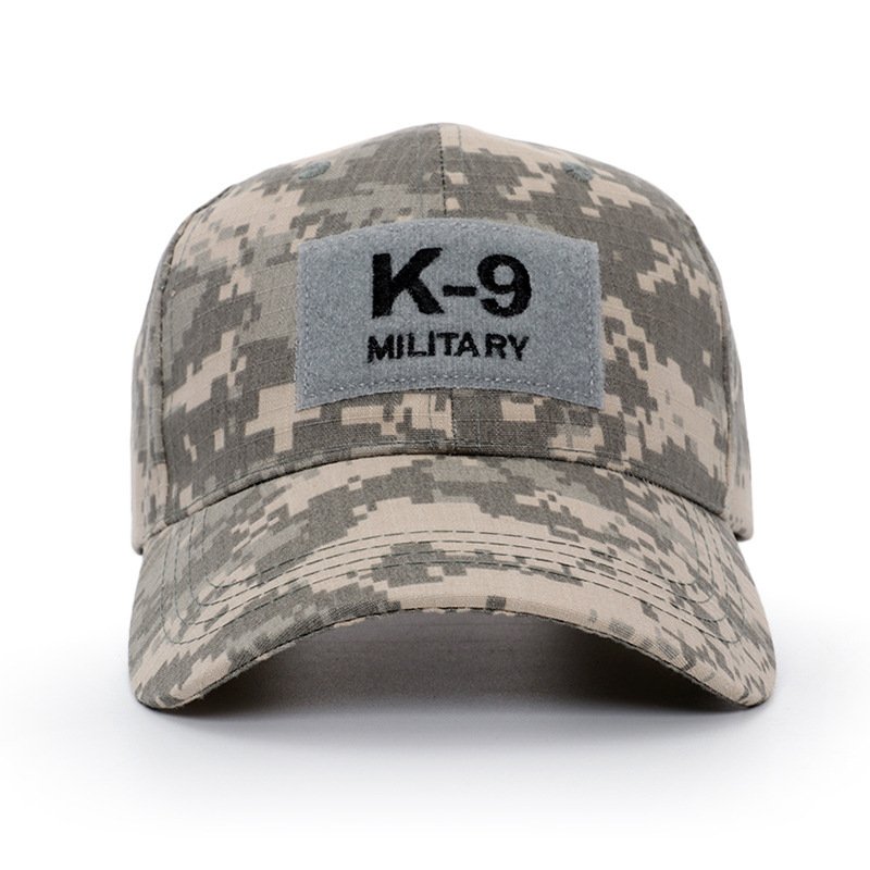 Camouflage Tactical Baseball Cap K9 Embroidered Cap - Image 7