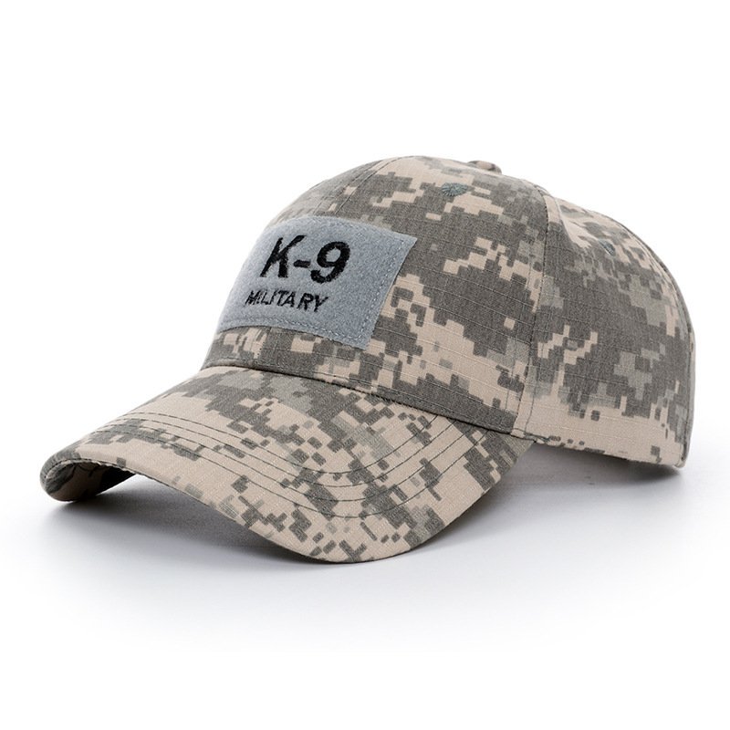 Camouflage Tactical Baseball Cap K9 Embroidered Cap - Image 3