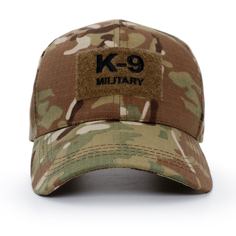 Camouflage Tactical Baseball Cap K9 Embroidered Cap - Image 6