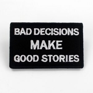3D embroidery patch tactical military patch sticker – Black, 15