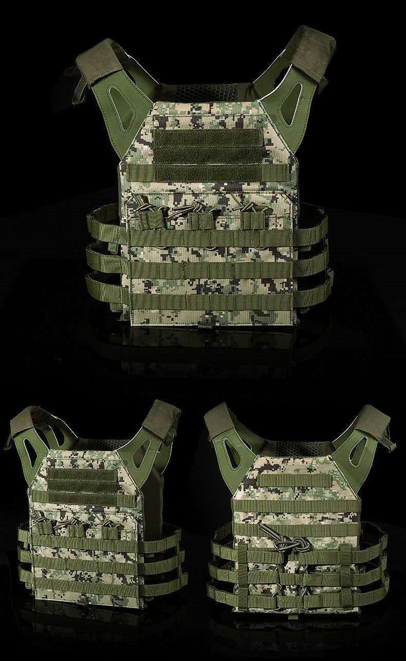 Multifunctional Outdoor Field Camouflage Military Fan Tactical Vest - Image 5