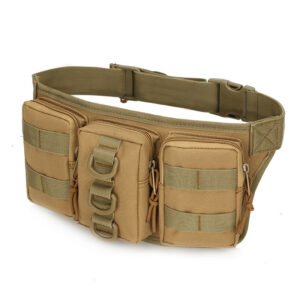 Tactical Camouflage Training Waist Bag Outdoor Waterproof – B