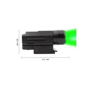 Under-Hanging Strong Light Gun Flashlight LED Green Laser Ultra-Bright Long-Range Shooting – B