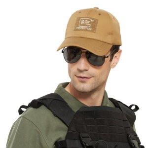 Shooting Club Tactical Baseball Cap – Brown