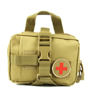 Tactical Medical Emergency Storage Waist Small Bag – Brown, 18*14*6cm