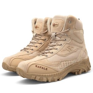 Summer Outdoor Desert Army Fan Tactical Boots – Sand color, 44
