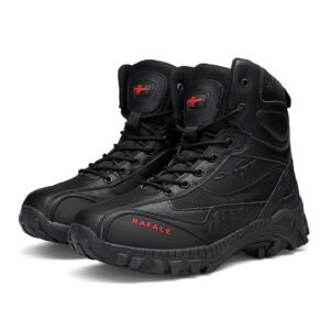 Summer Outdoor Desert Army Fan Tactical Boots – Black, 45