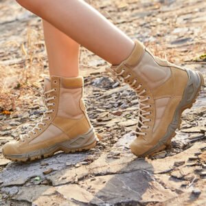 Airborne Boots Breathable Military Boots Men’s Ultralight Combat Boots