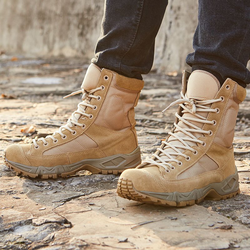 Airborne Boots Breathable Military Boots Men's Ultralight Combat Boots - Image 5