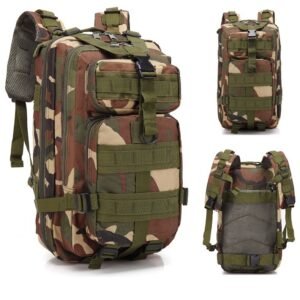 Sports Multifunctional Camouflage Backpack – Army Green