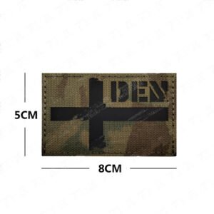 Spain infrared IR badge Velcro – E