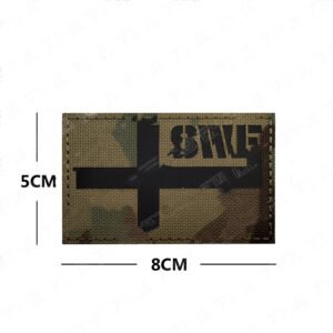 Spain infrared IR badge Velcro – F