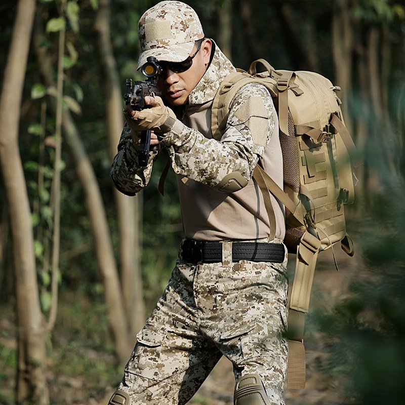 Outdoor Suit Tactical Frogman Suit CS Field Training Suit Combat Suit - Image 5
