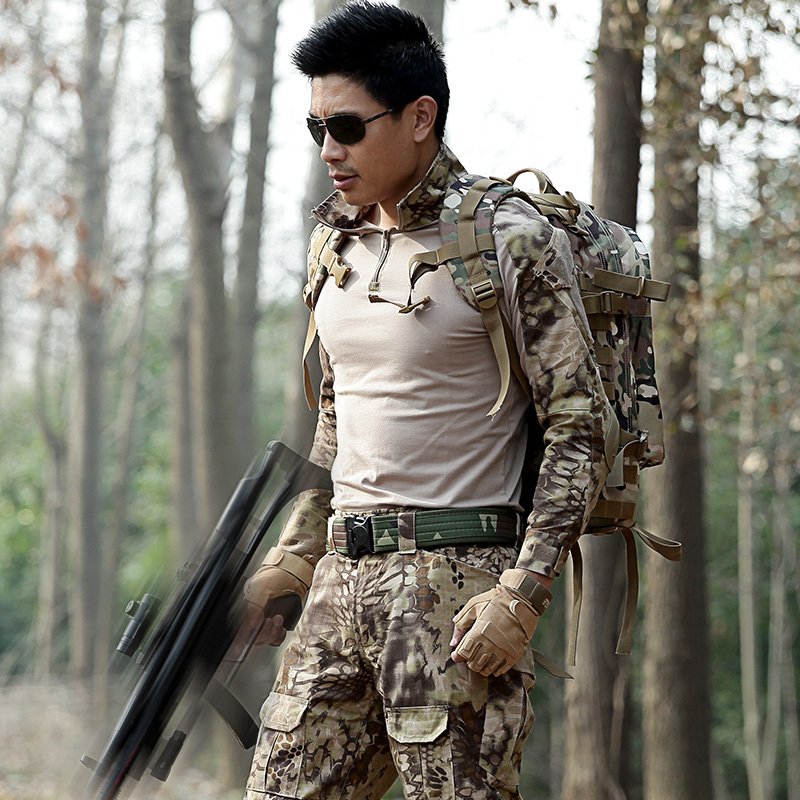 Outdoor Suit Tactical Frogman Suit CS Field Training Suit Combat Suit - Image 6
