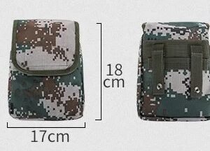 Tactical Vest Color Individual Soldier – Gas mask bag