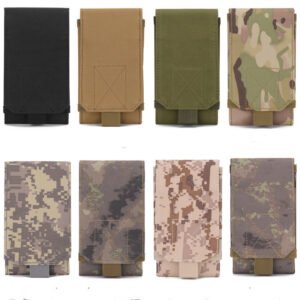 Molle Mobile Phone Bag Waist Bag Men’s Sports Running Coin Purse Universal Multifunctional Vertical Belt Portable Wear Belt