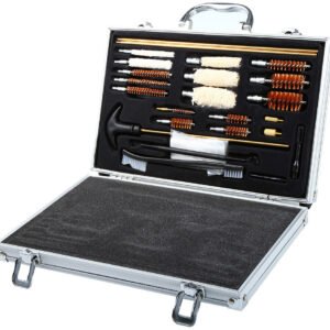 24pcs Gun Cleaning Kit Universal Gun Brush Tool for Pistol Hunting Rifle Shotgun Firearm Cleaner Hunting Accessories – default