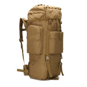 Camouflage 30 Hiking Camping Water-Resistant Mountaineers Backpack – Khaki