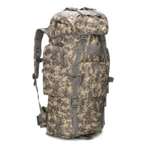 Camouflage 30 Hiking Camping Water-Resistant Mountaineers Backpack – ACU