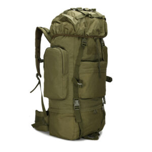 Camouflage 30 Hiking Camping Water-Resistant Mountaineers Backpack – Green