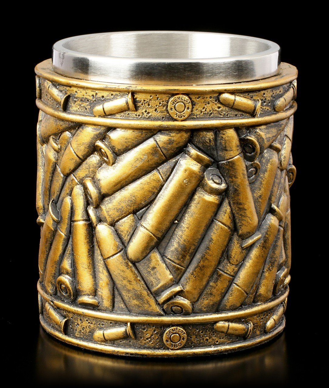 Bullet Stainless Steel Cup Personalized Pistol Style Beer Cup - Image 3