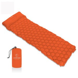 Air mattress sleeping bag – Orange