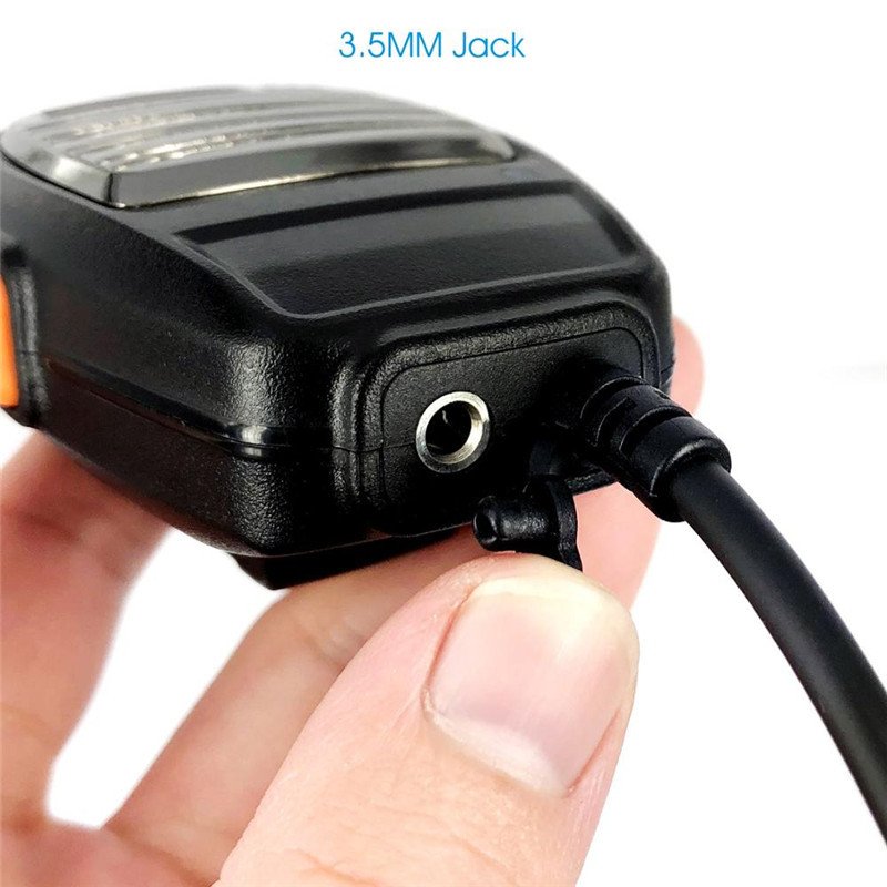 Illuminated Hand Microphone For Walkie-talkie With Baofeng - Image 4