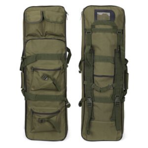 Tactical Airsoft Paintball Gun Protection Bag Fishing Bag Airsoft Square Bags Shoulder Pouch Double Pack – Army Green, 120cm
