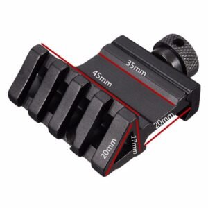 Outdoor Chicken Metal Oblique Machine Aiming Rail Bracket Base