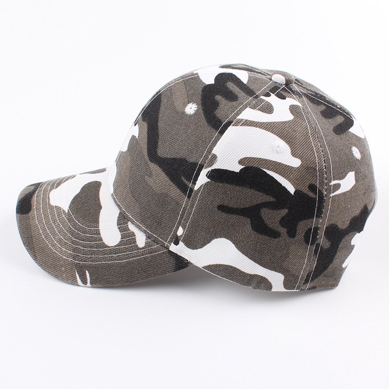 Retro Cap Camouflage Baseball Cap Men's And Women's Sun Hat Curved Brim Hat - Image 3