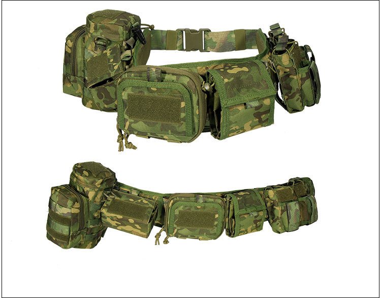 Army Fan Camouflage Multifunctional Tactical Pockets Men And Women Sports Fishing Pockets Outdoor Sports Mountaineering Cycling Bag - Image 7