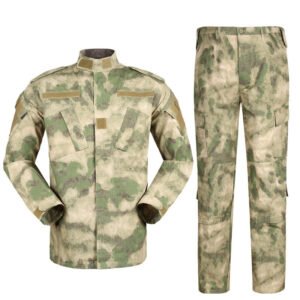 10 Color Sets For Men, Wood Camouflage, Acu Military Uniforms, Army Uniform, Wholesale, In Stock – Gobi Jungle Lattice, XS