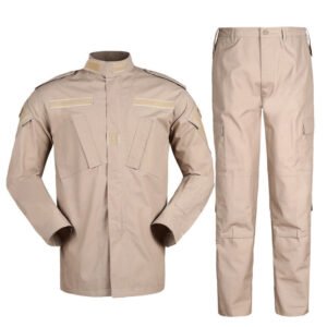 10 Color Sets For Men, Wood Camouflage, Acu Military Uniforms, Army Uniform, Wholesale, In Stock – Khaki plaid, S