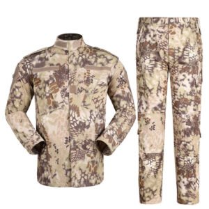 10 Color Sets For Men, Wood Camouflage, Acu Military Uniforms, Army Uniform, Wholesale, In Stock – Snake pattern khaki plaid, 2XL