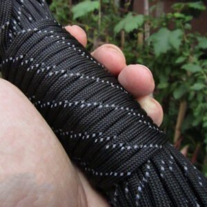 Bracelet Rope Escape Emergency First Aid Rope – Black, 31m