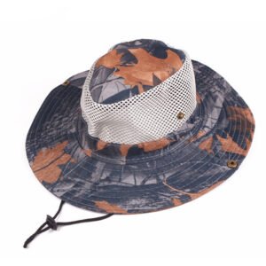 Spring And Summer Windproof Sunshade Outdoor Leisure Hat Breathable Sandal Hat Sunscreen Big Edge Male And Female Hat Camouflage Hat – Big Tree Net Coffee