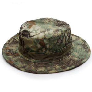 Thicken Military Tactical Hunting Hiking Climbing Camping MULTICAM HAT 20 Color – Jungle python pattern