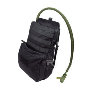 Outdoor Tactical Molle Backpack Military Army Airsoft Bag Hunting Combat Equipment Vest EDC Accessories Camouflage Nylon Bag – Black