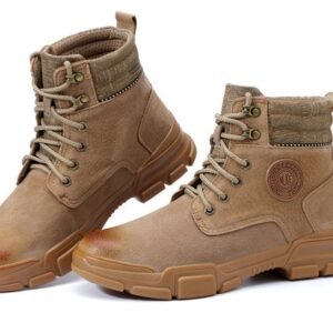 Steel Toe Cap Protective Shoes – Yellow, 40