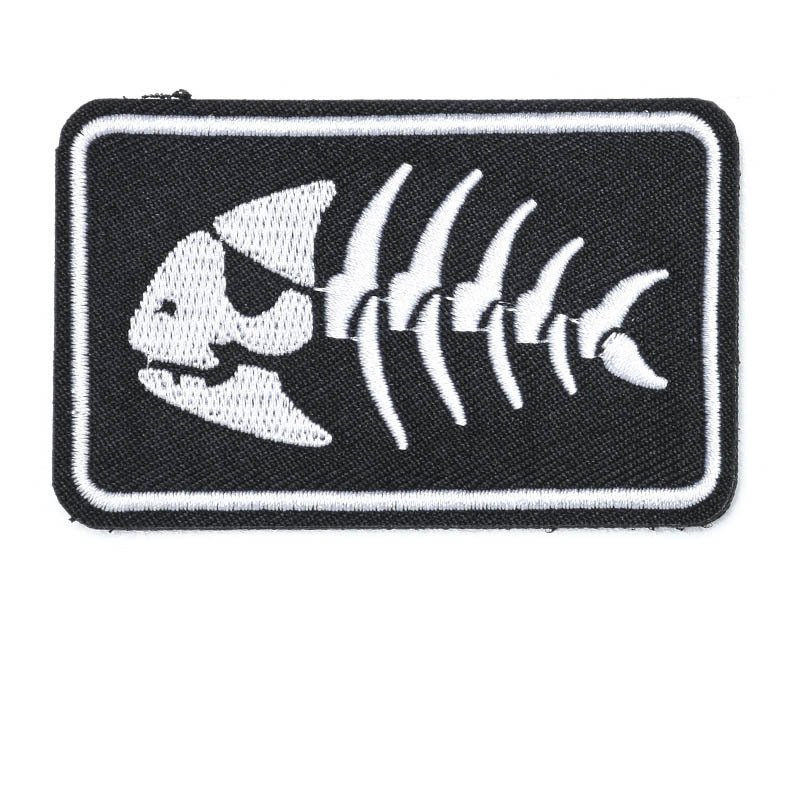 Fish Embroidered Velcro Tape To Send Rough Surface - Image 4