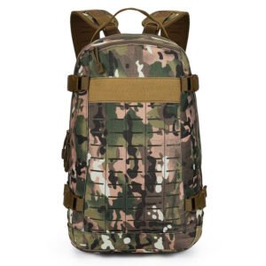 Tactical Backpack Outdoor Travel Bag – Jungle camouflage