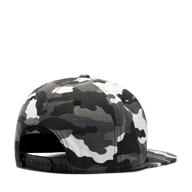 Small Check Cotton Camouflage Baseball Cap - Image 2