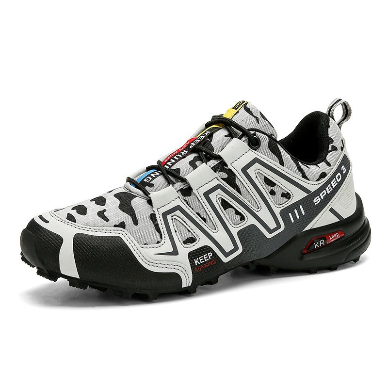 Men Hiking Shoes Climbing Male Sports Shoes Work Safety Toe Tactical Non-Slip Durable Trekking Sneakers Mens Footwear - Image 6