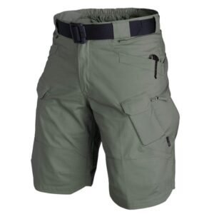 Tactical Shorts Men’s Summer Five-point Pants Scratch-resistant Package Pants – Army Green, 5XL