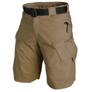 Tactical Shorts Men’s Summer Five-point Pants Scratch-resistant Package Pants – Brown, 2XL